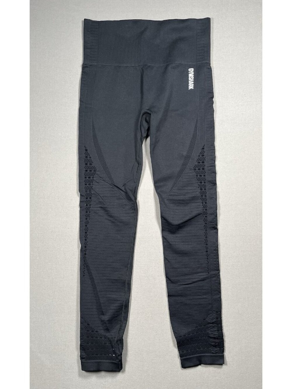 Gymshark Energy Seamless Black Athletic High Rise Legging - Women Size Medium